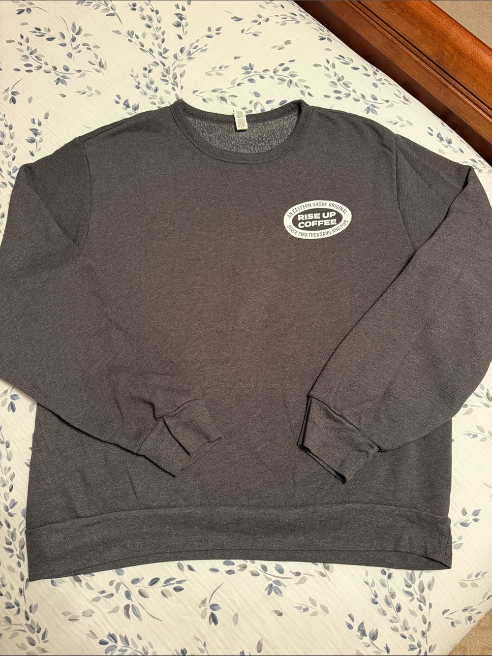 Rise Up Charcoal Crewneck Sweatshirt